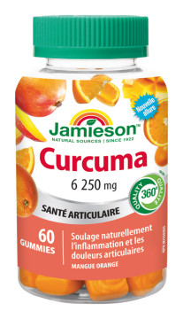 Jamieson Kurkuma gumicukor 60 gum.