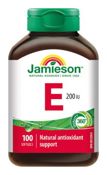 Jamieson E-vitamin 200 IU 100 kapsz.