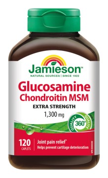 Jamieson Glükozamin, Kondroitin és MSM 1300 mg 120 tbl.