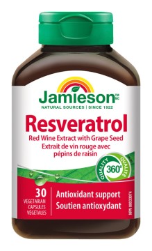 Jamieson Rezveratrol 50 mg vörösbor kivonat 30 kapsz.